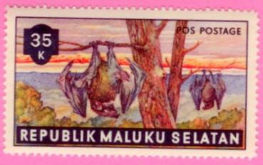 Fledermaus Briefmarke 3
